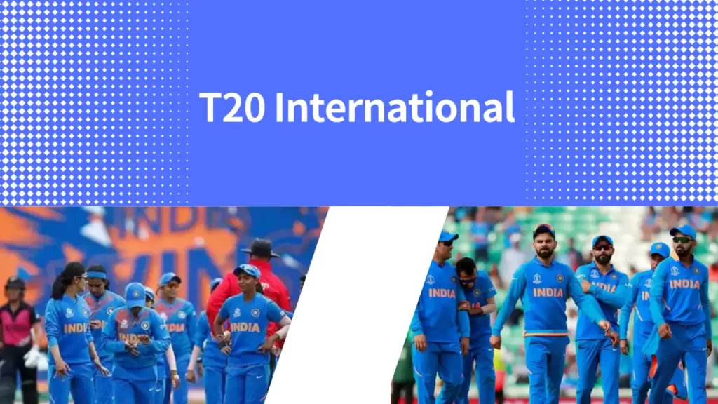 T20 International(T20I)